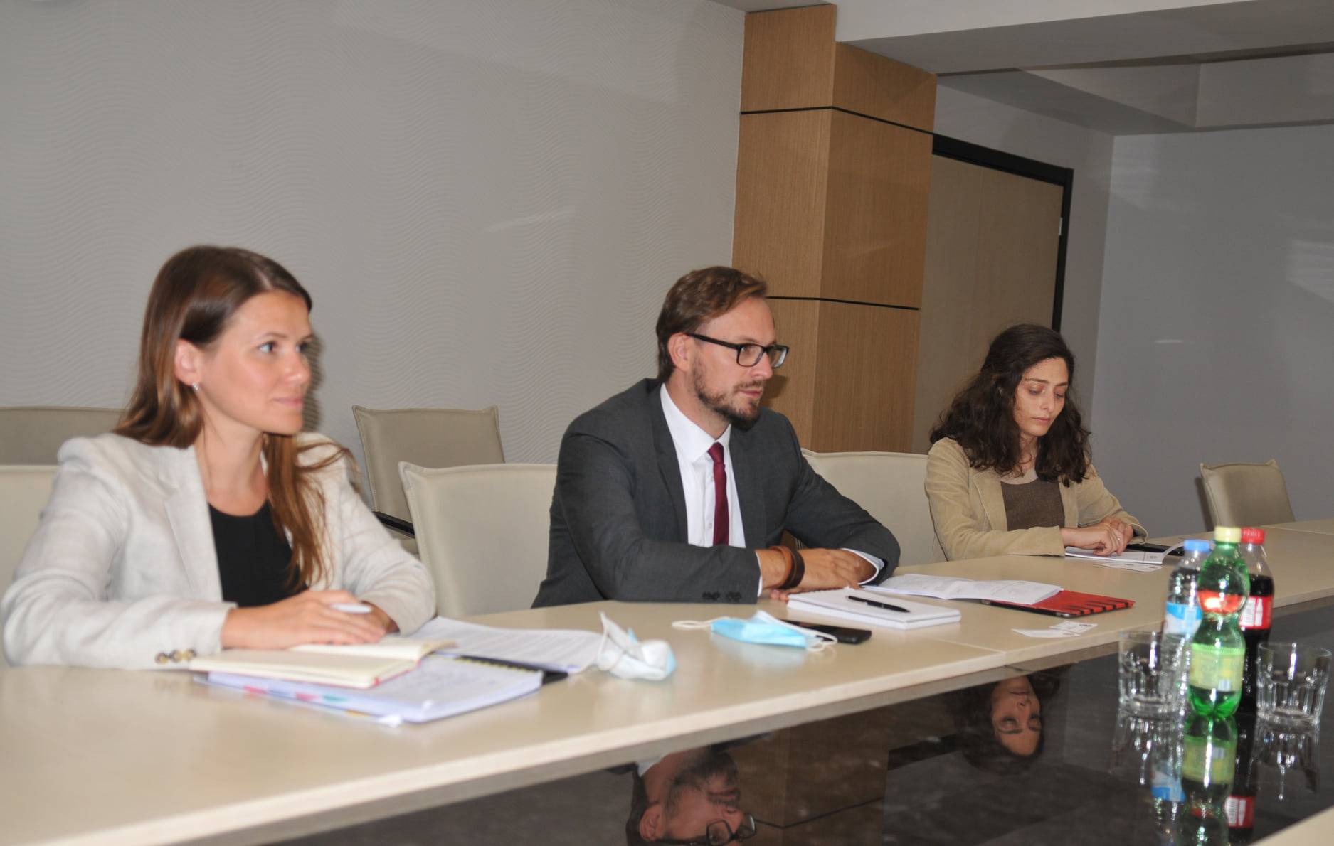 Representatives of the OSCE/ODIHR Needs Assessment Mission get acquainted with the work of the State Audit Office